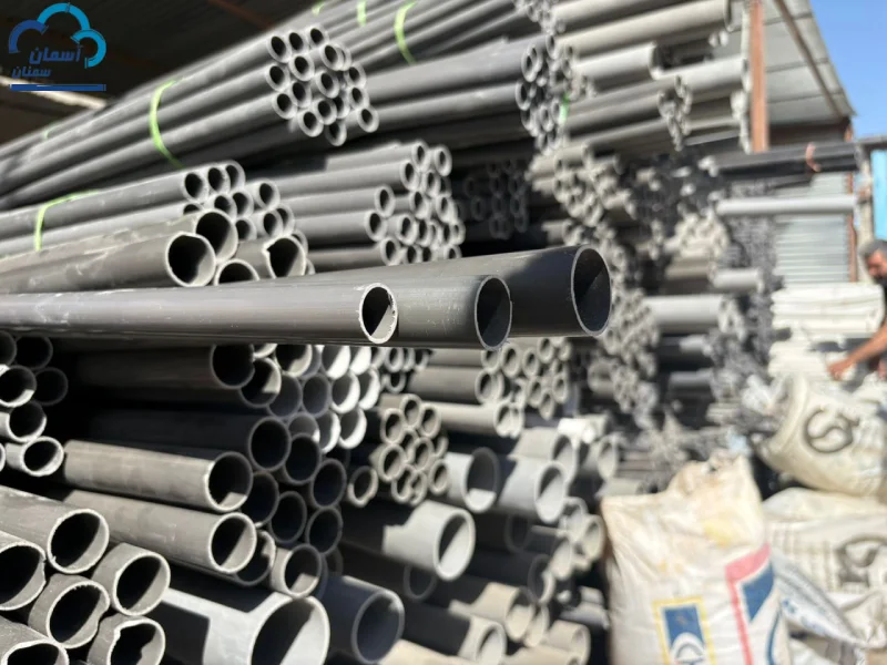 خرید لوله برق خم گرم PVC آسمان سمنان - طوسی 