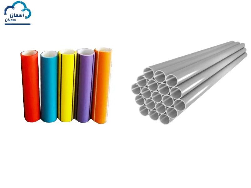 تفاوت لوله برق خم سرد و پلی آمید