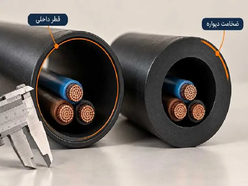 راهنمای خرید لوله پلی اتیلن کابلی برای مسیرهای زیرزمینی؛ از انتخاب سایز تا کنترل کیفیت